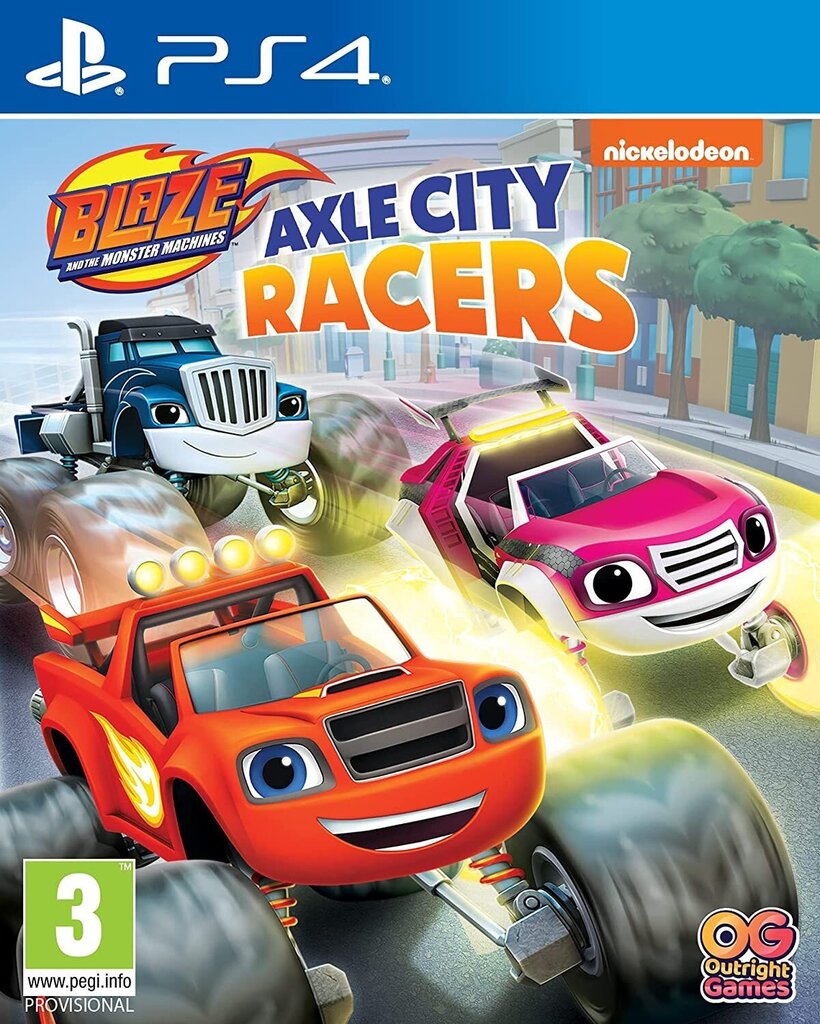 PS4 Blaze and the Monster Machines: Axle City Racers hinta ja tiedot | Tietokone- ja konsolipelit | hobbyhall.fi