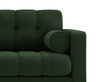 Cosmopolitan Design sohva Bali 4S, tumman vihreä/musta hinta ja tiedot | Sohvat ja vuodesohvat | hobbyhall.fi