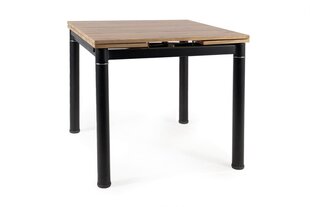 Ruokapöytä Signal GD-082, ruskea/musta hinta ja tiedot | Ruokapöydät | hobbyhall.fi