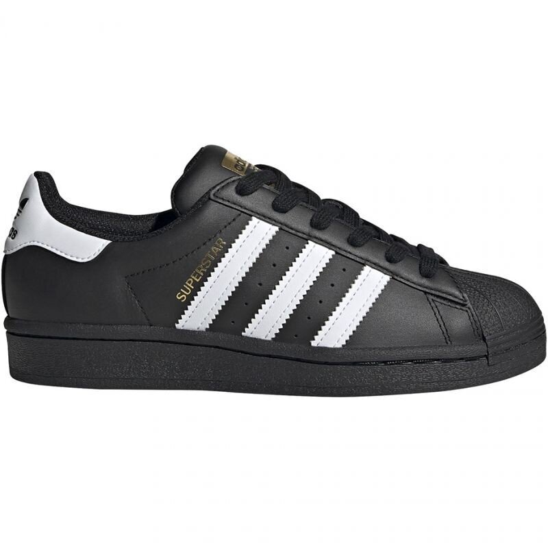 Superstar j adidas originals poika black ef5398 hinta ja tiedot | Lasten urheilukengät | hobbyhall.fi