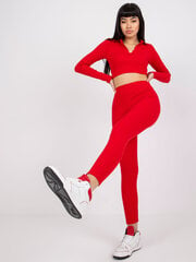 Naisten punaiset leggingsit leggingsit hinta ja tiedot | Naisten urheiluvaatteet | hobbyhall.fi