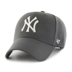 New york yankees 47 brand unisex grey b-mvpsp17wbp-cc hinta ja tiedot | Miesten hatut, huivit ja käsineet | hobbyhall.fi