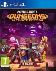PlayStation4-peli Minecraft Dungeons Ultimate Edition. hinta ja tiedot | Tietokone- ja konsolipelit | hobbyhall.fi