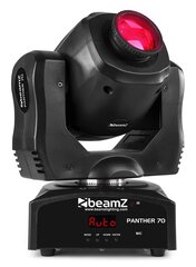 BeamZ Panther 70 LED Spot Moving Head - Tehokkaalla 70W LED:illä 10° kapea keila hinta ja tiedot | Juhlakoristeet | hobbyhall.fi