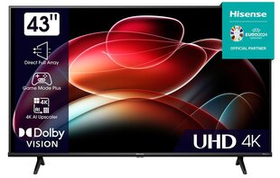 Hisense 43A6K hinta ja tiedot | Televisiot | hobbyhall.fi