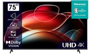 Hisense 75A6K hinta ja tiedot | Hisense Televisiot ja lisätarvikkeet | hobbyhall.fi