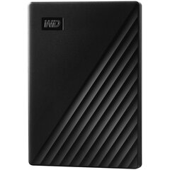 WD My Passport 2TB, USB 3.2, musta hinta ja tiedot | WD Tietokoneet ja pelaaminen | hobbyhall.fi