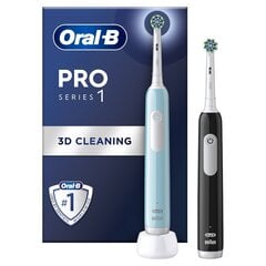 Oral-B Pro Series 1 Duo Sähköhammasharjasetti hinta ja tiedot | Sähköhammasharjat | hobbyhall.fi