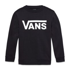 Vans lasten collegepaita VN0A36MZ*Y28, musta/valkoinen hinta ja tiedot | Poikien puserot, liivit ja jakut | hobbyhall.fi