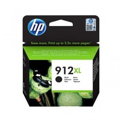 HP printcartridge black (3YL84AE, 912XL) hinta ja tiedot | Mustekasetit | hobbyhall.fi