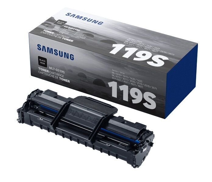 Alkuperäinen värikasetti Samsung MLT-D119S Black 2.000 lk hinta ja tiedot | Laserkasetit | hobbyhall.fi