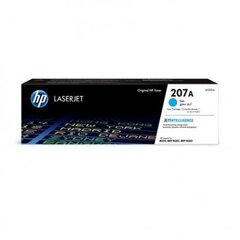 Alkuperäinen värikasetti HP 207A (W2211A) Cyan 1.250 lk hinta ja tiedot | Laserkasetit | hobbyhall.fi
