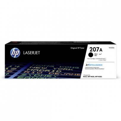 Alkuperäinen värikasetti HP 207A (W2210A) Black 1.350 lk hinta ja tiedot | Laserkasetit | hobbyhall.fi