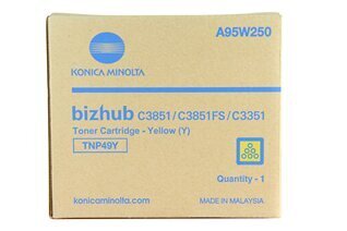 Konica-Minolta Toner TNP-49 Yellow (A95W250) hinta ja tiedot | Mustekasetit | hobbyhall.fi