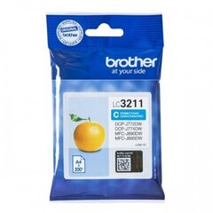 Brother Ink LC 3211 Cyan (LC3211C) hinta ja tiedot | Mustekasetit | hobbyhall.fi