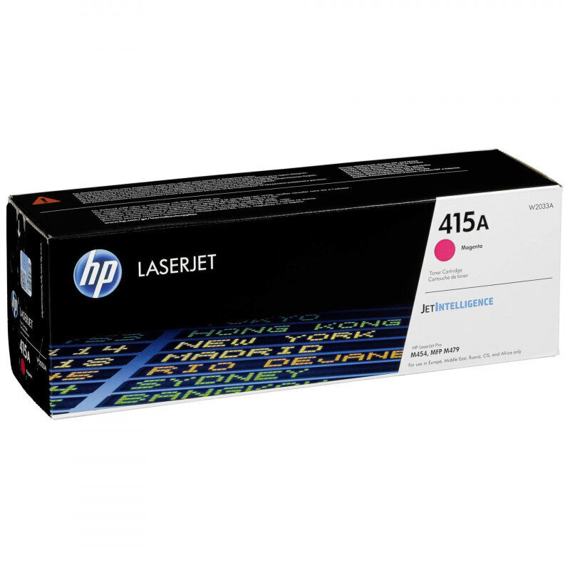 Alkuperäinen värikasetti HP 415A (W2033A) Magenta 2.100 lk hinta ja tiedot | Laserkasetit | hobbyhall.fi