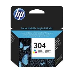 HP Ink No.304 Color (N9K05AE) hinta ja tiedot | Mustekasetit | hobbyhall.fi