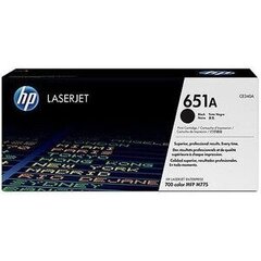 HP Cartridge No.651 Black (CE340A) hinta ja tiedot | Mustekasetit | hobbyhall.fi