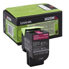 Lexmark Cartridge 802SM0 Magenta (80C2SM0) hinta ja tiedot | Mustekasetit | hobbyhall.fi