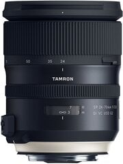 Tamron SP 24-70mm F/2.8 Di VC USD G2 objektiivi Canonille, AF24-70MMDIVC hinta ja tiedot | Metz Puhelimet, älylaitteet ja kamerat | hobbyhall.fi