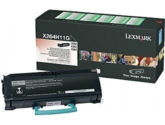 Lexmark Cartridge Black (X264H11G) hinta ja tiedot | Mustekasetit | hobbyhall.fi