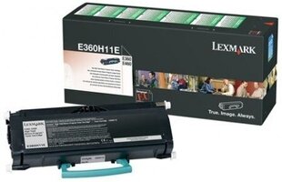 Lexmark Cartridge Black (E360H11E) Return hinta ja tiedot | Laserkasetit | hobbyhall.fi