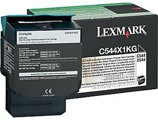 Lexmark Cartridge Black (C544X1KG) Return hinta ja tiedot | Mustekasetit | hobbyhall.fi