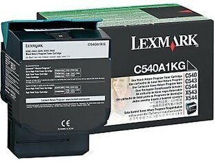 Lexmark Cartridge Black (C540A1KG) Return hinta ja tiedot | Mustekasetit | hobbyhall.fi