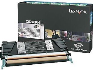 Lexmark Cartridge Black (C5240KH) hinta ja tiedot | Mustekasetit | hobbyhall.fi