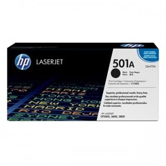 HP Cartridge No.501A Black (Q6470A) EOL hinta ja tiedot | Laserkasetit | hobbyhall.fi