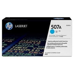 HP Cartridge No.507A Cyan (CE401A) hinta ja tiedot | Laserkasetit | hobbyhall.fi