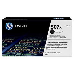 HP Cartridge No.507X Black (CE400X) hinta ja tiedot | Laserkasetit | hobbyhall.fi
