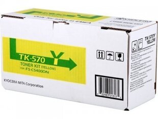 Kyocera Toner TK-570 Yellow (1T02HGAEU0) hinta ja tiedot | Mustekasetit | hobbyhall.fi