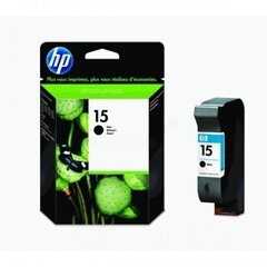 HP Ink No.15 Black (C6615DE) hinta ja tiedot | Mustekasetit | hobbyhall.fi
