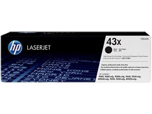HP Cartridge No.43X Black (C8543X) hinta ja tiedot | Laserkasetit | hobbyhall.fi