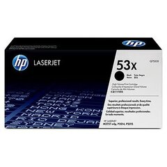 HP Cartridge No.53X Black (Q7553X) hinta ja tiedot | Laserkasetit | hobbyhall.fi
