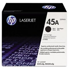HP Cartridge No.45A Black (Q5945A) hinta ja tiedot | Laserkasetit | hobbyhall.fi