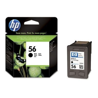 HP Ink No.56 Black (C6656AE) hinta ja tiedot | Mustekasetit | hobbyhall.fi