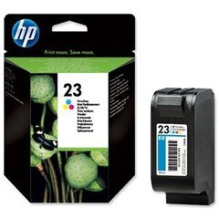 HP Ink No.23 Tricolor (C1823D) hinta ja tiedot | Mustekasetit | hobbyhall.fi