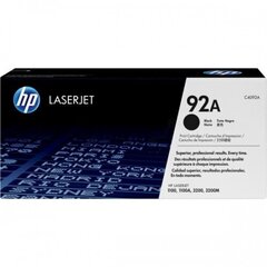 HP Cartridge No.92A Black (C4092A) hinta ja tiedot | Laserkasetit | hobbyhall.fi