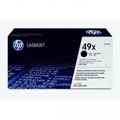 HP Cartridge No.49X Black (Q5949X) hinta ja tiedot | Laserkasetit | hobbyhall.fi