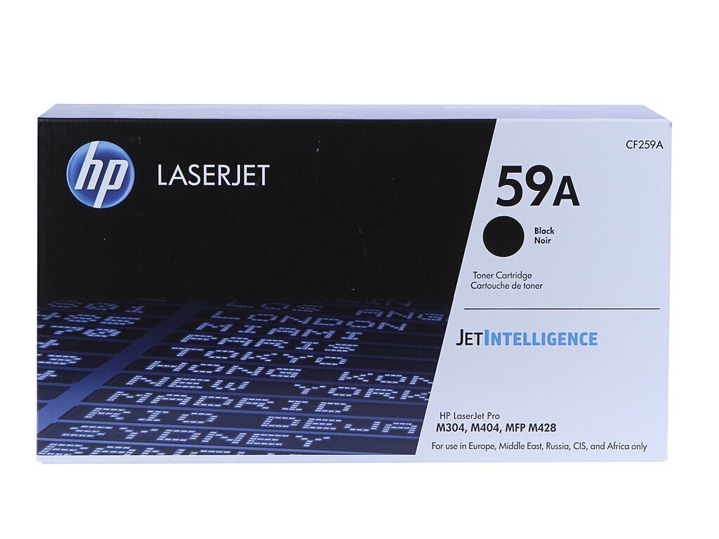 Alkuperäinen värikasetti HP 59A (CF259A) 3.000 lk hinta ja tiedot | Mustekasetit | hobbyhall.fi