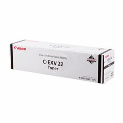 Alkuperäinen värikasetti Canon C-EXV 22 / EXV22 (1872B002AA) Black 48.000 lk hinta ja tiedot | Mustekasetit | hobbyhall.fi