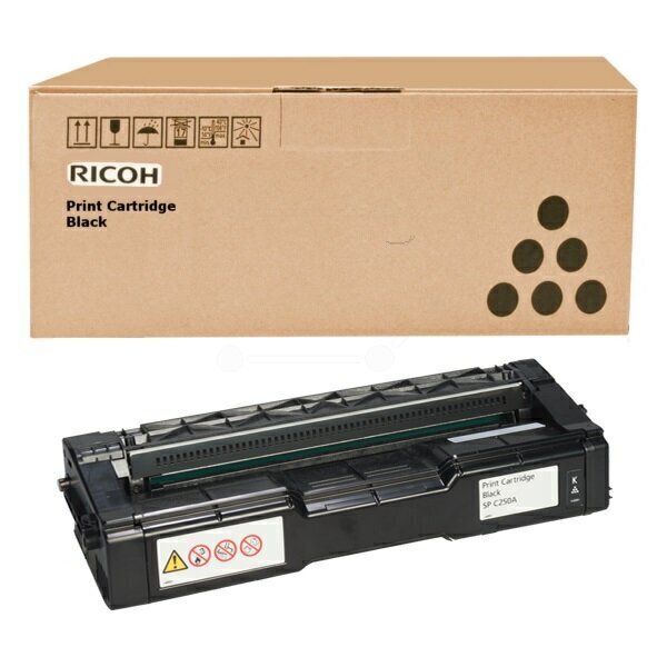 Alkuperäinen värikasetti Ricoh SP C252 (407531) Black 4.500 lk hinta ja tiedot | Mustekasetit | hobbyhall.fi