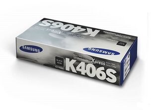 Alkuperäinen värikasetti Samsung CLT-K406S 1500 lk Black hinta ja tiedot | Laserkasetit | hobbyhall.fi