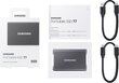 Samsung SSD T7 1TB, harmaa (MU-PC1T0T/WW) hinta ja tiedot | Ulkoiset kovalevyt | hobbyhall.fi