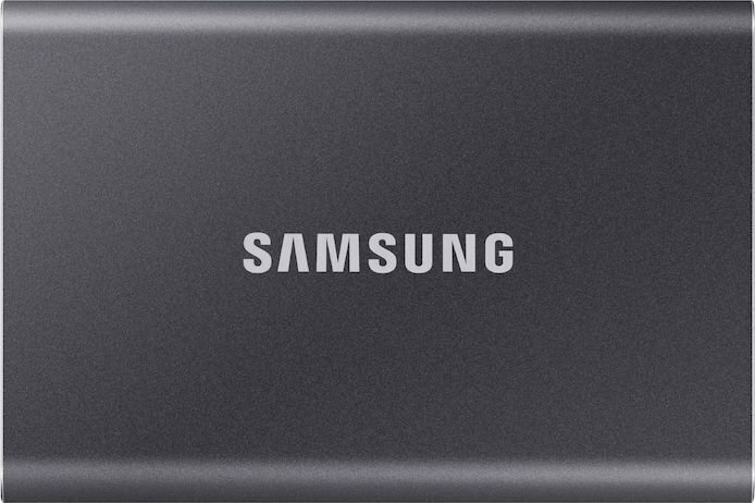 Samsung SSD T7 1TB, harmaa (MU-PC1T0T/WW) hinta ja tiedot | Ulkoiset kovalevyt | hobbyhall.fi