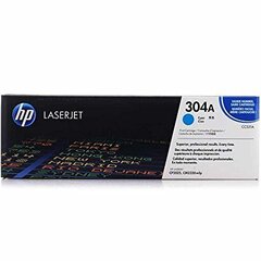 Alkuperäinen värikasetti HP 304A (CC531A) 2800 lk Cyan hinta ja tiedot | Laserkasetit | hobbyhall.fi