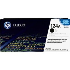 Alkuperäinen värikasetti HP 124A (Q6000A) 2500 lk Black hinta ja tiedot | Laserkasetit | hobbyhall.fi