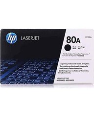 Alkuperäinen värikasetti HP 80A (CF280A) 2700 lk hinta ja tiedot | Laserkasetit | hobbyhall.fi